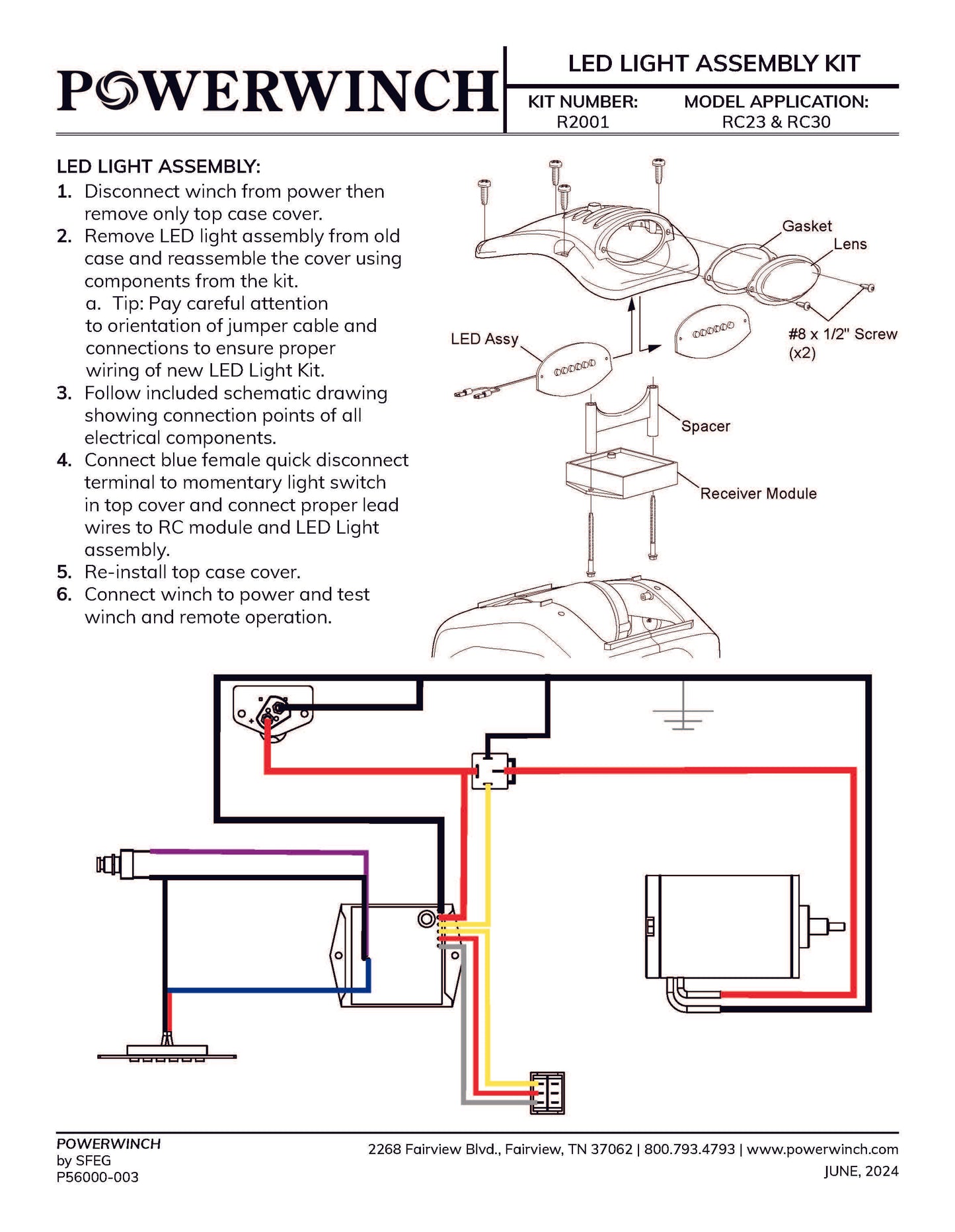 LED Light Kit- R2001